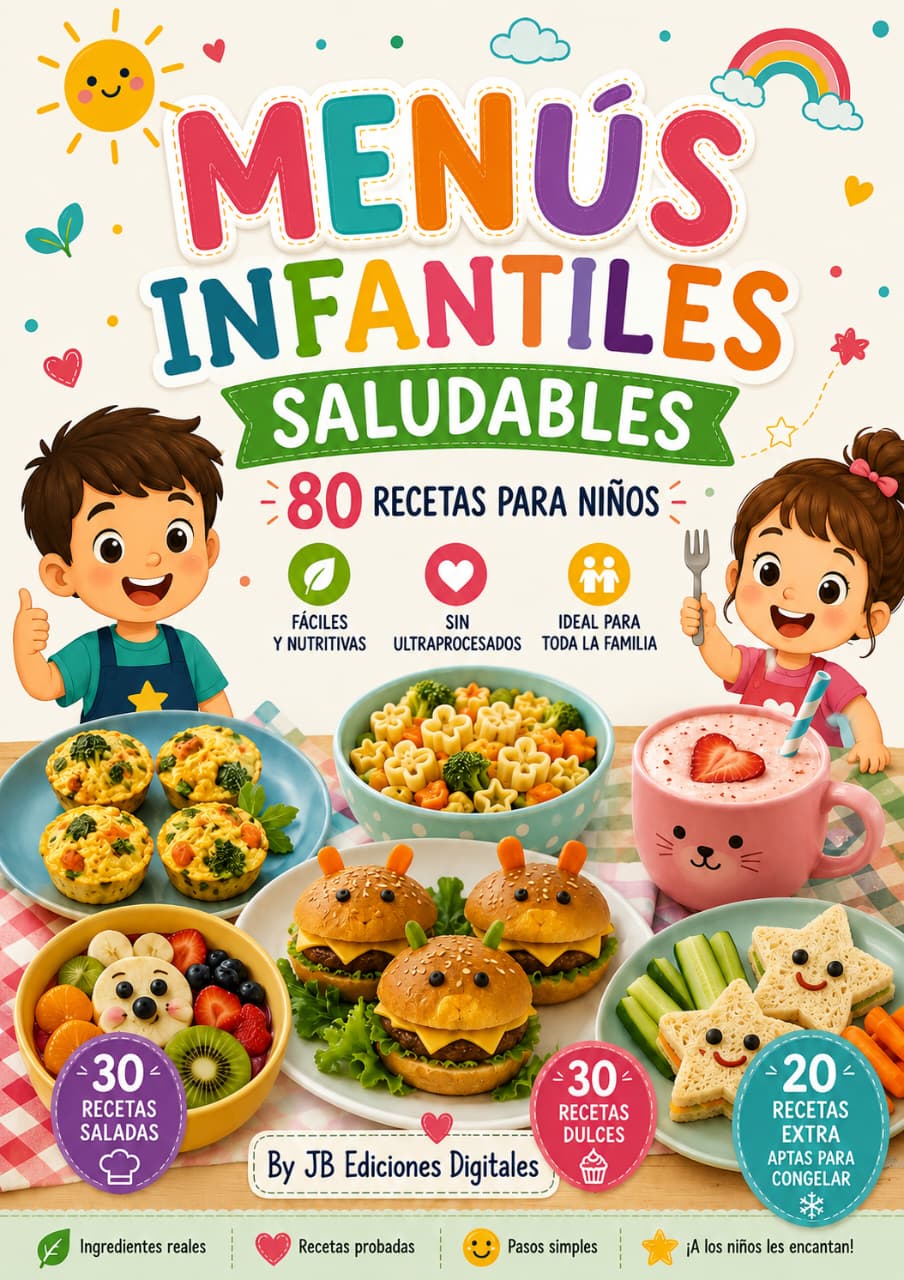 Menús Infantiles Saludables by JB