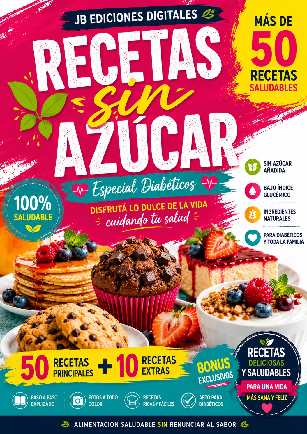 Recetas Sin Azúcar by JB